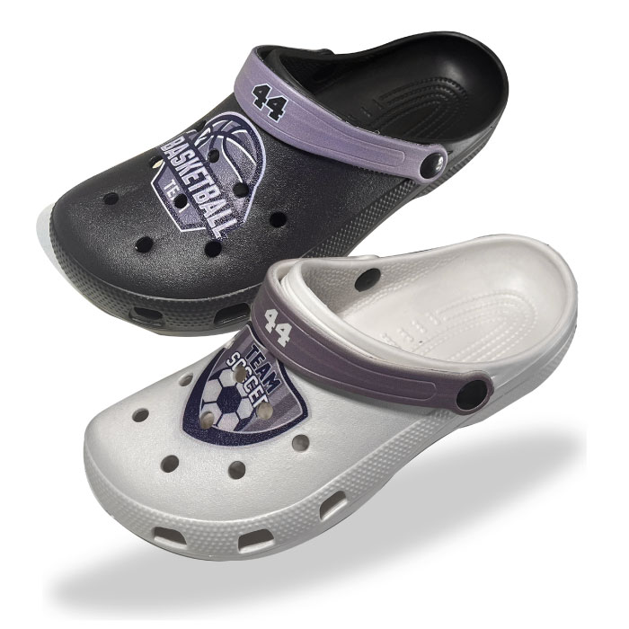 SSD-EC - Custom Eva Clogs, Lightweight, Full-Print Design for Promotions
