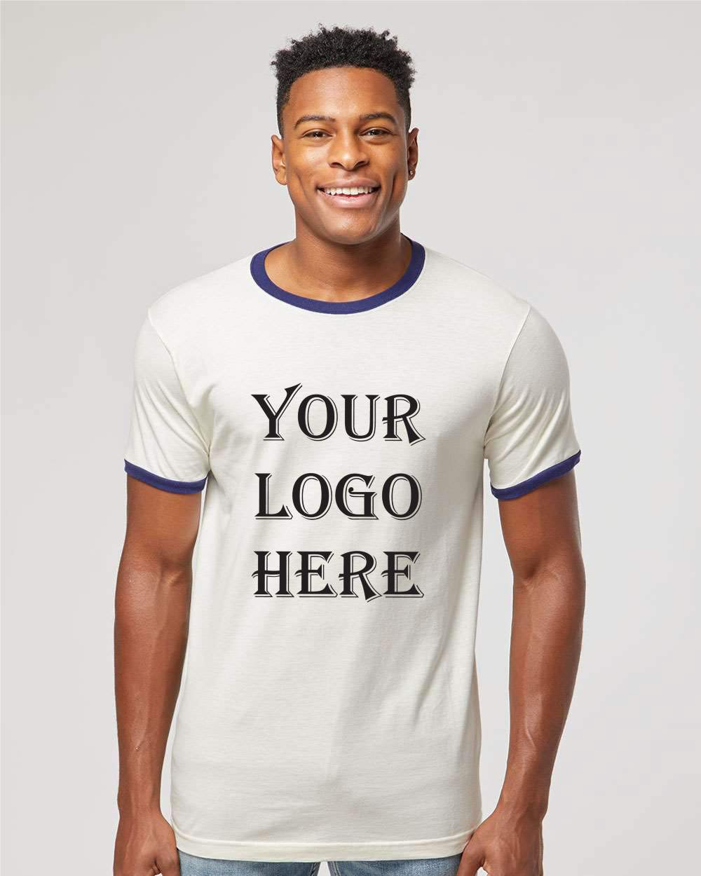 246-T3000 - Tultex - Unisex Fine Jersey Ringer T-Shirt