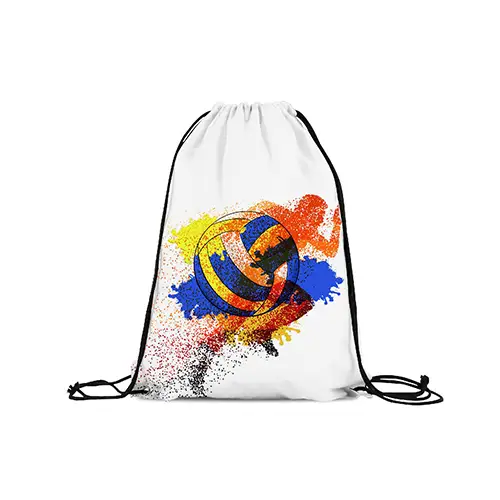 S12438 - Promotional Dye-Sublimated Drawstring Backpack