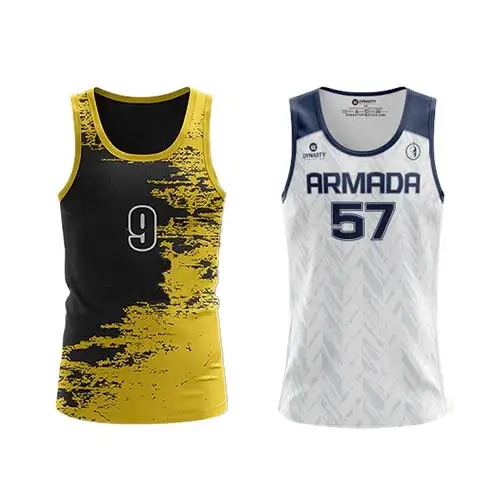 S12583 - Customizable Sublimation Athletic Tank Tops, Durable Polyester