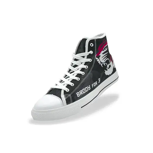 SC-CVH - Full Custom Canvas High Top Shoes