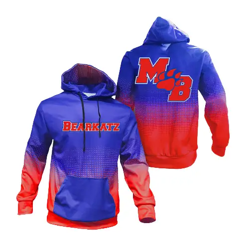 SHH45 - Premium Polyester Sublimated Hoodie with Customization