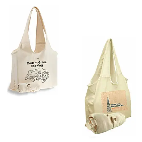 SST60 - Custom Foldable Canvas Sling Bag Bulk Order
