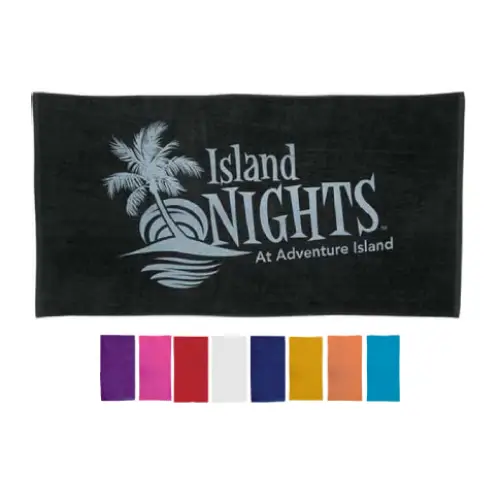 STV3060 - Customized Velour Beach Towel For Promotional Use&nbsp;