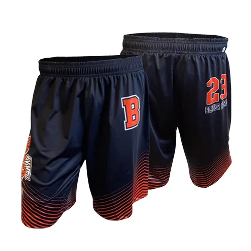 SUB56 - Custom Sublimated Sports Shorts with Adjustable Waist for Personalized Fit