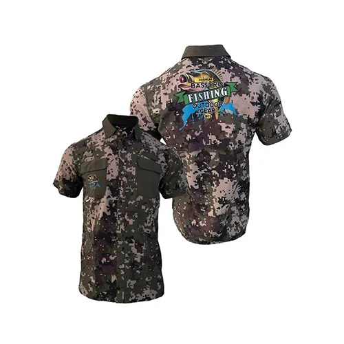 SUT153 - Design Your Short Sleeve Vented Button-Up Shirt With Custom Sublimation