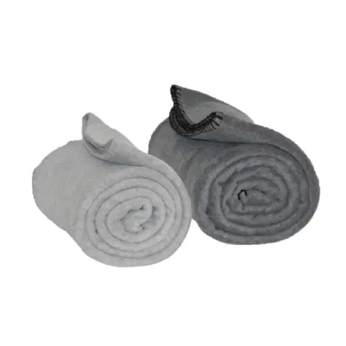 B5011 - YARN DYED Fleece Throw Blanket - Yarn Dyed