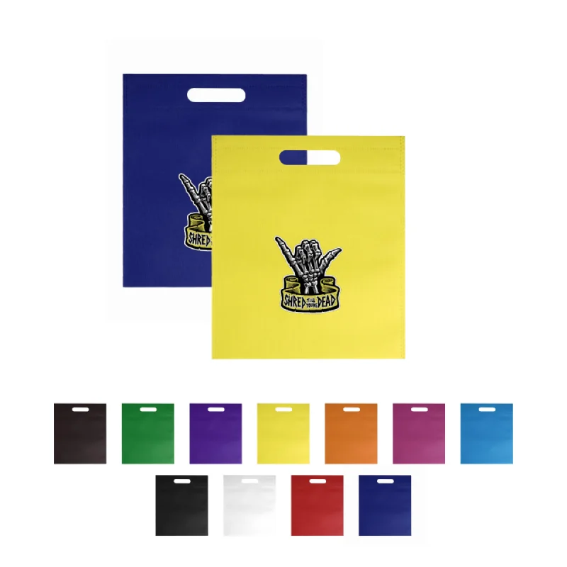 S12077 - Printed Exhibition Non-Woven Tote Bag In Bulk