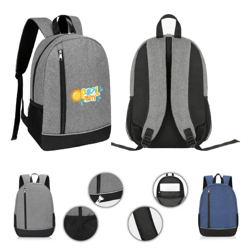 S12733 - Classic Urban Two-Tone Backpack Bulk