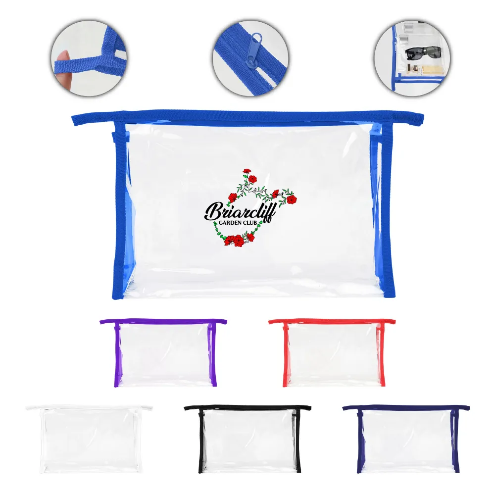 S12141 - Wholesale Travel Cosmetic Toiletry Bag With Logo 
