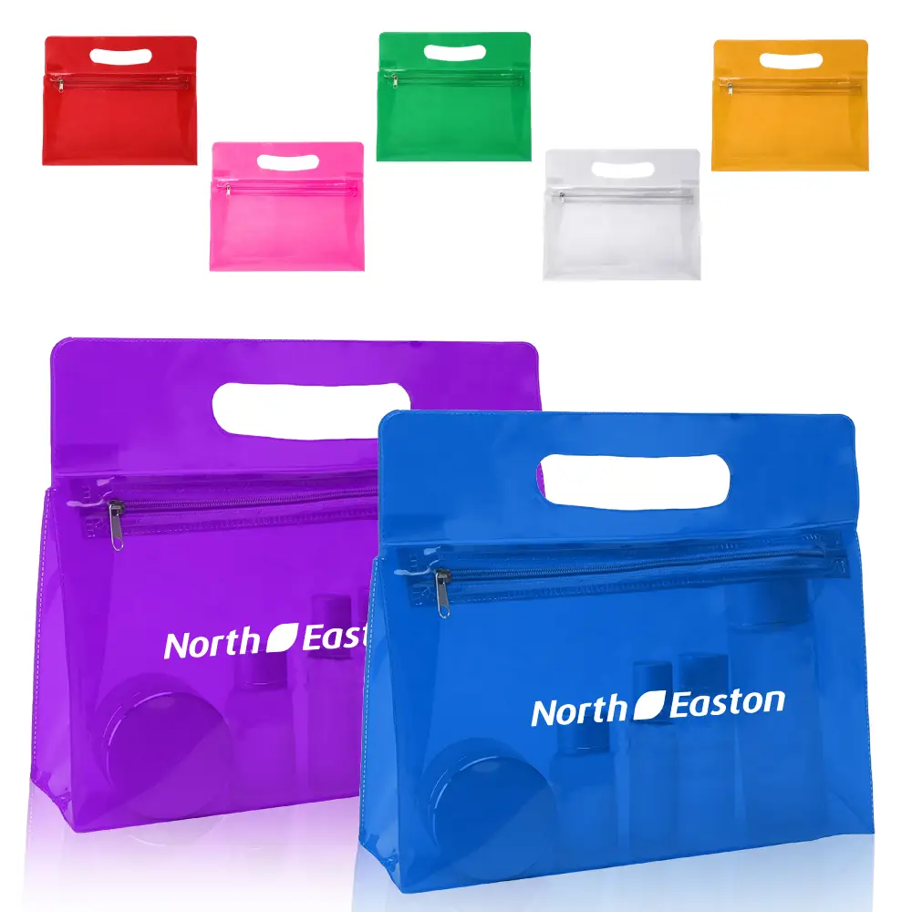 S12256 - Transparent Makeup Vanity Bag in Wholesale  

