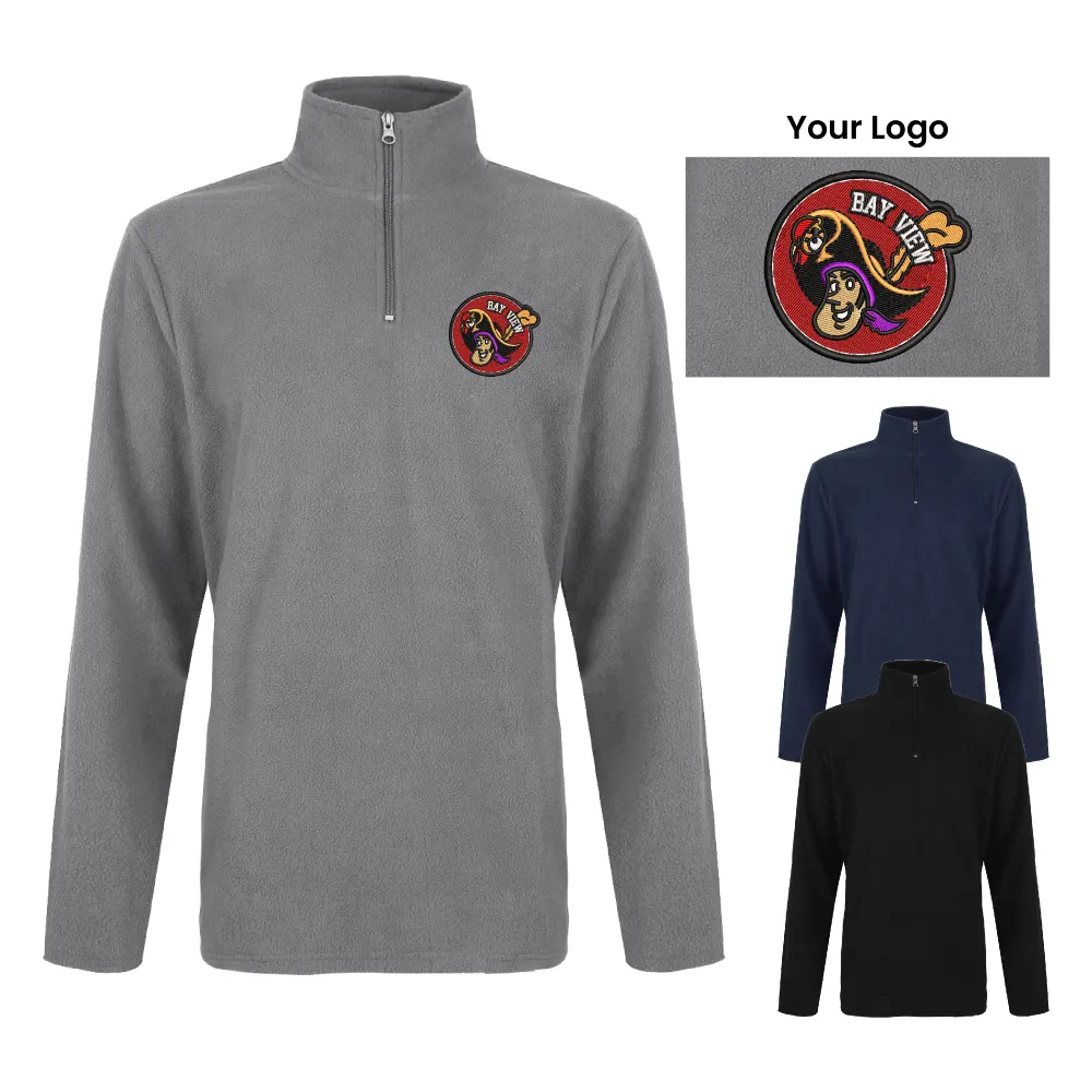 S12801- Wholesale Men's And Women's Micro Fleece Pullover