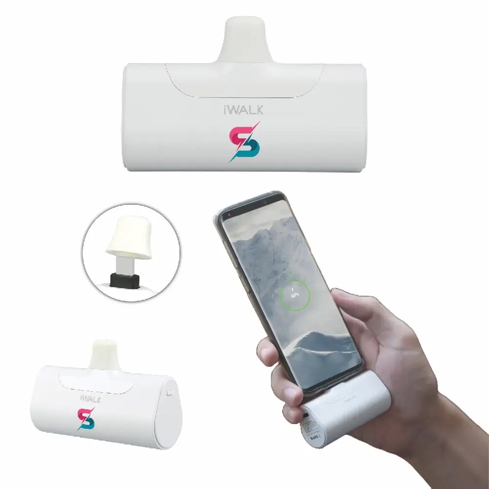 S18008 - iWALK® Mini Portable 4500mAh Charger Solution in Bulk
