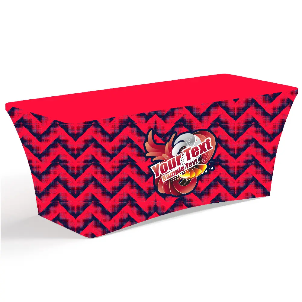 S18577 - Wholesale Stretch Spandex Tablecloths for Business Events
