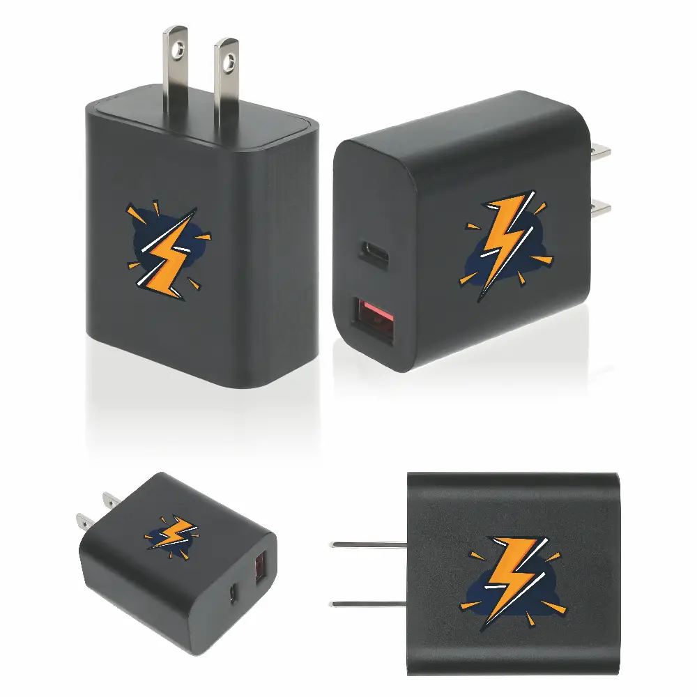 S18969 - Personalized UL Listed 20W PD Fast Charger
