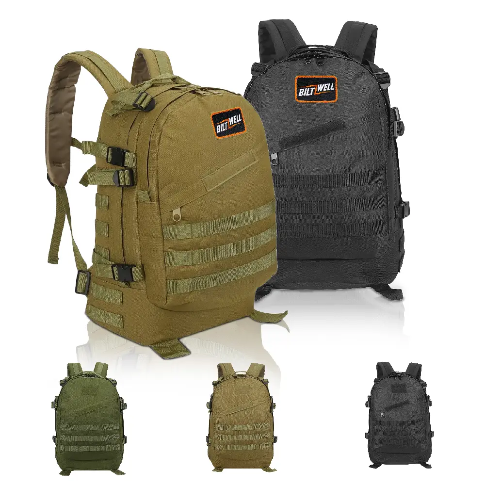 S19158 - Personalized MOLLE Style Military Tactical Backpack