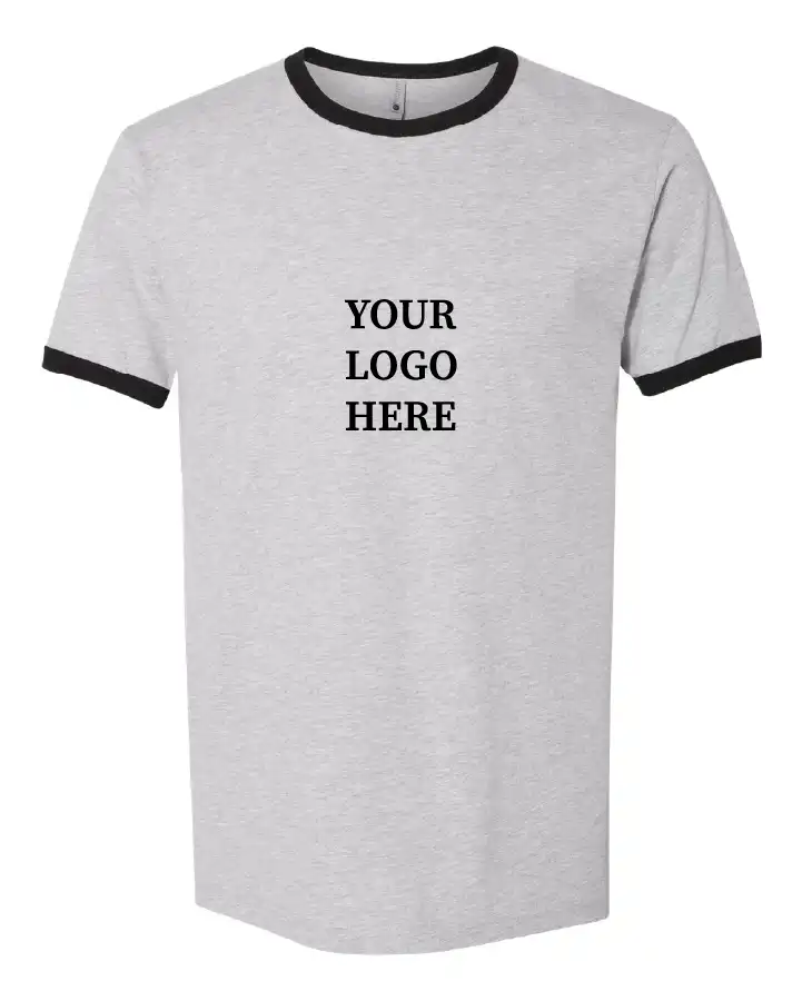 3604-NA11 - Next Level Apparel - Cotton Ringer T-Shirt Ideal Crop Top
