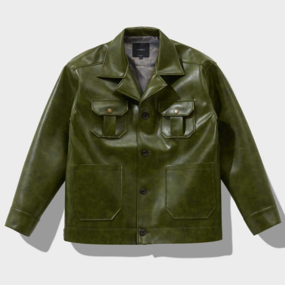 LJ113 - Fashion Signature Leather Jacket