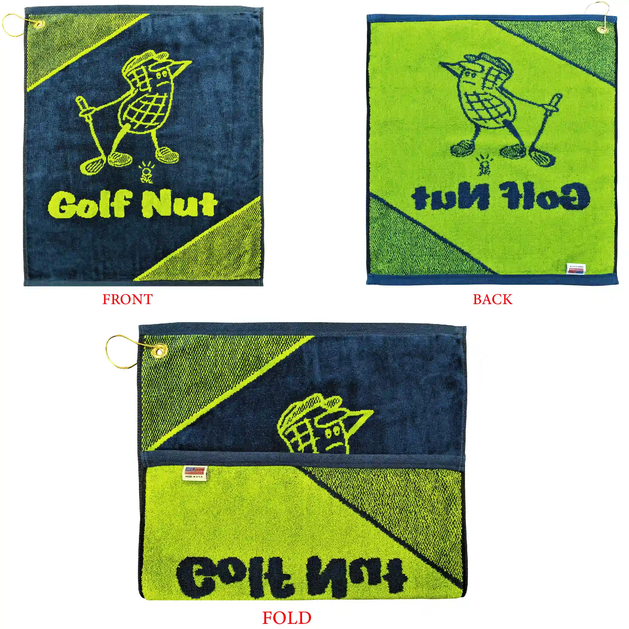 STJ1624 - Jacquard Terry Golf Towel