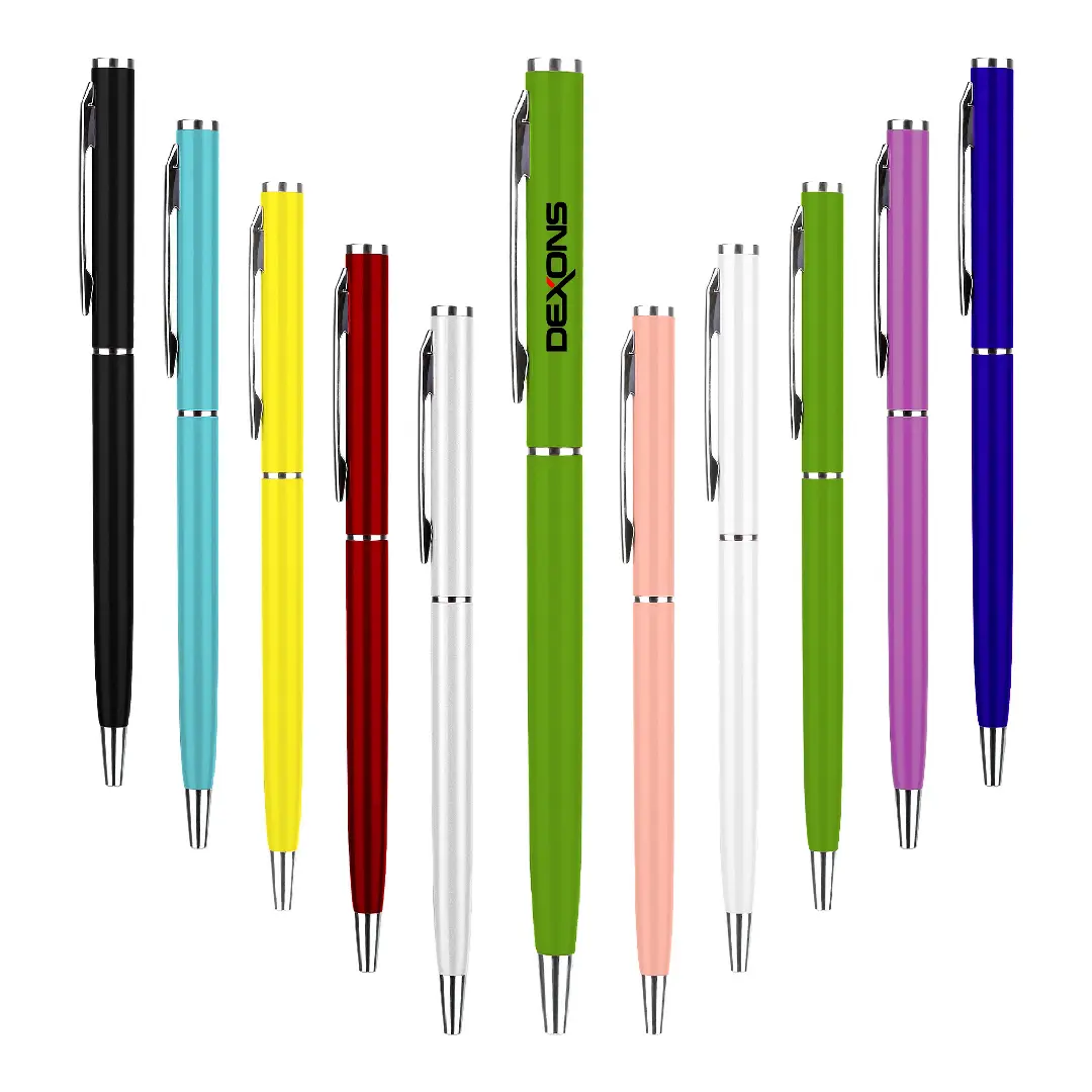 S12880 - Custom Twist Ballpoint Pen With Name And Logo | S18880 Full Color | S17880 Laser Engraved