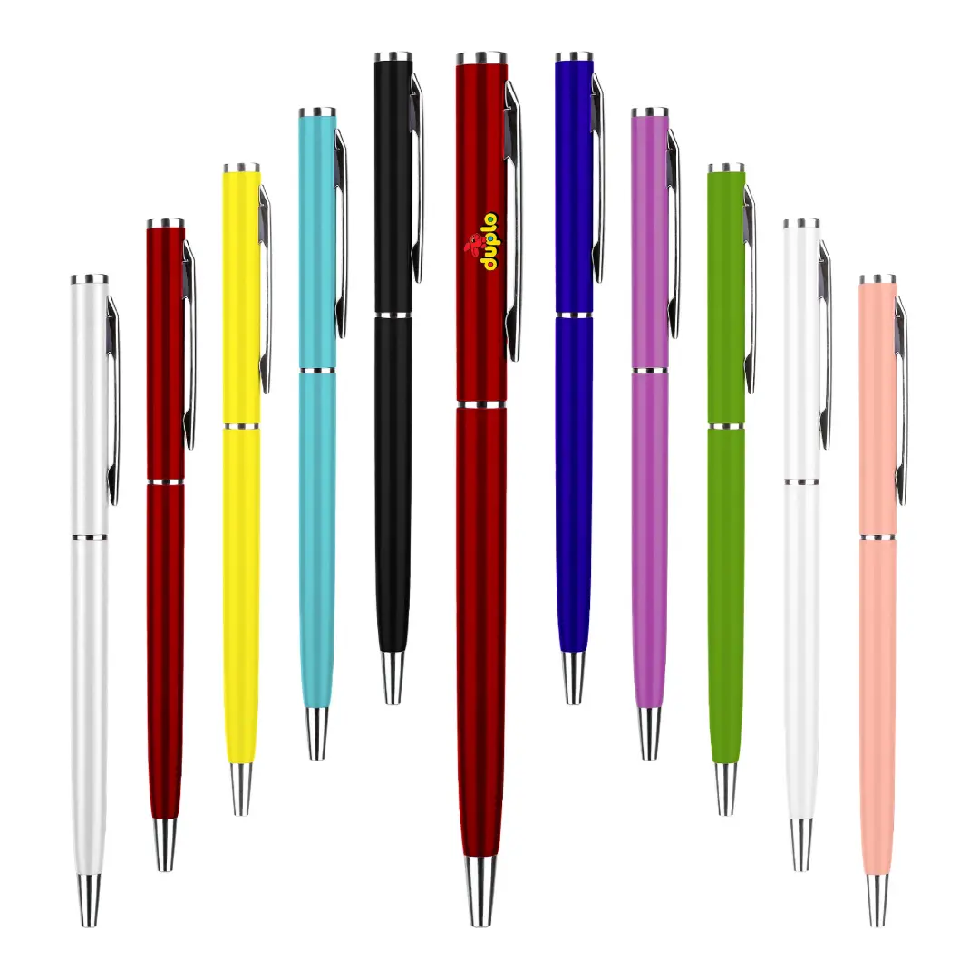 S12880 - Custom Twist Ballpoint Pen With Name And Logo
