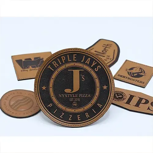 SCP1004 - Custom Leather Patches - Personalize Your Design
